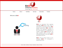 Tablet Screenshot of ensoindia.net